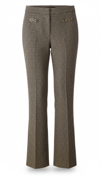 Stehmann Editta7 - 780 Boucle Hose mit Spange in schwarz / melange