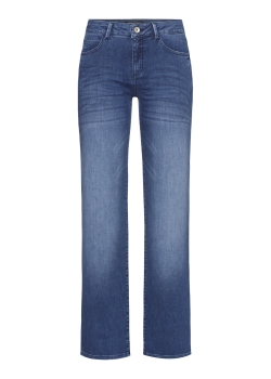 Stehmann Peggy-flared-800W flared Five-Pocket Hose in Stretch-Denim