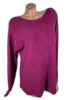 Kuscheliger weicher Oversize Pulli in beere 38 /40 / 42