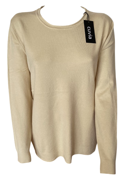 cuvia der Feinstrickpullover aus einem Viskosegemisch Gr. 42/44