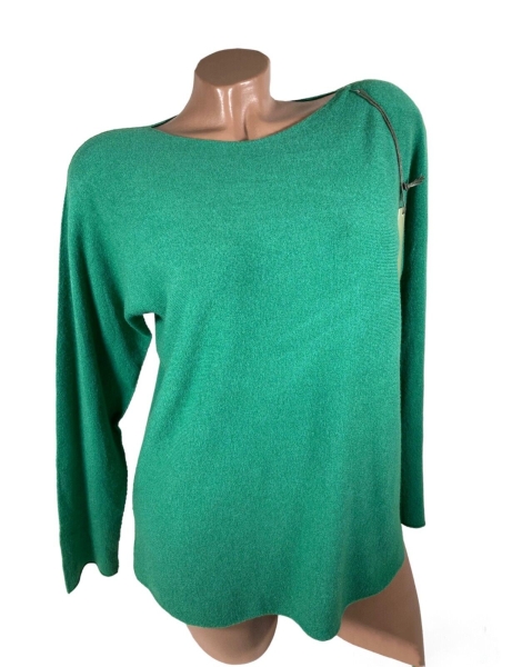 Kuscheliger weicher Oversize Pulli in evergreen 38 /40 / 42